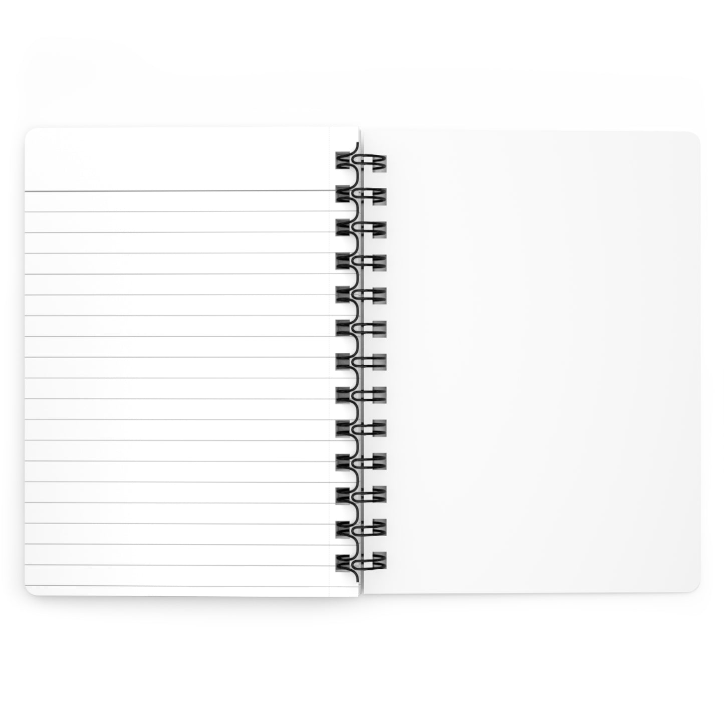 Bold Afrocentric Art Spiral Journal — Fashion Portrait Notebook