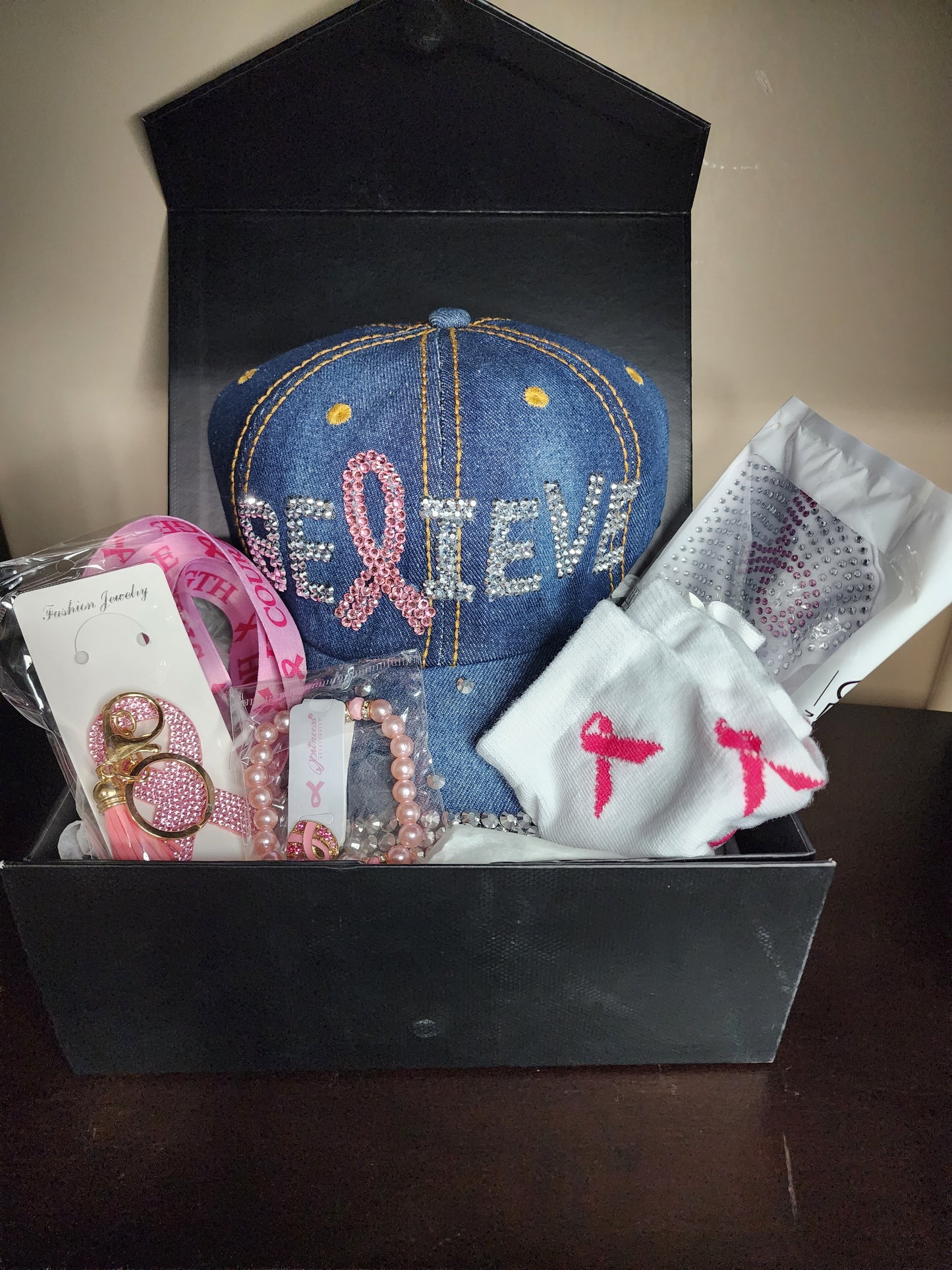 Pink Ribbon Box