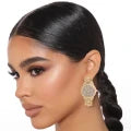 Watch Style Earrings