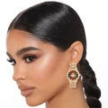 Watch Style Earrings