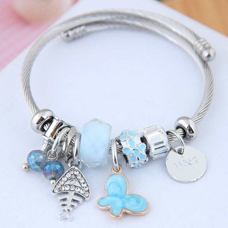 Butterfly Charm Bracelet