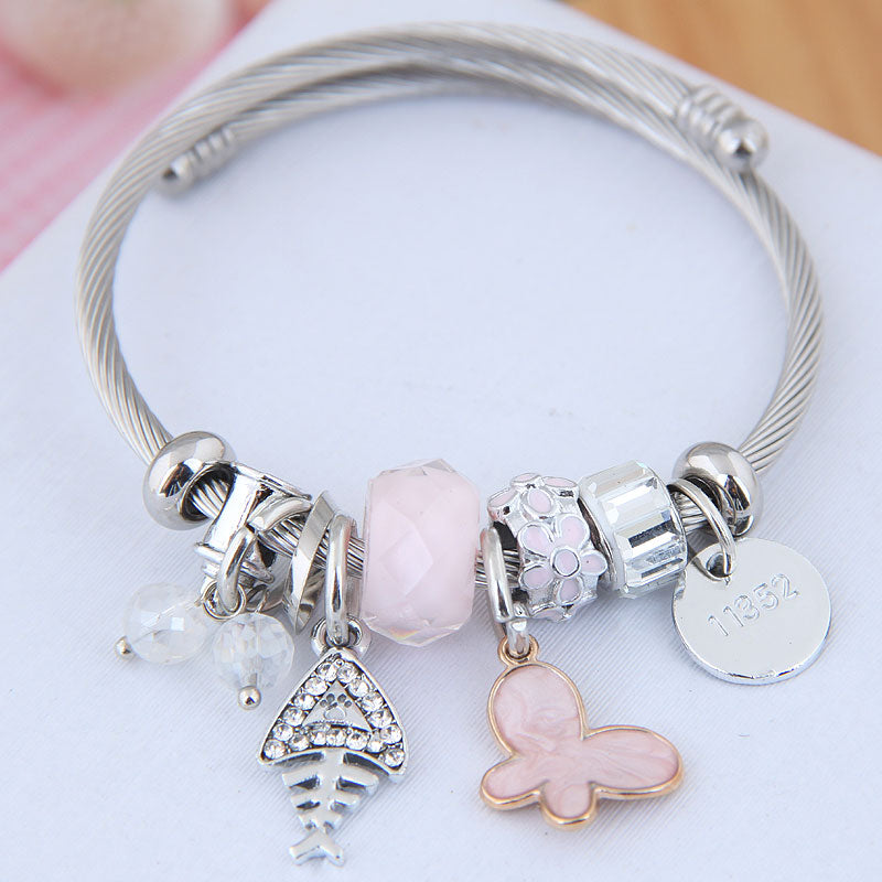 Butterfly Charm Bracelet