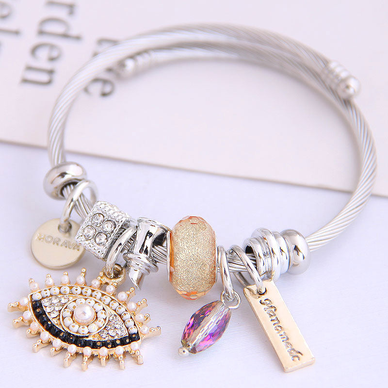 Eye Charm Braclet