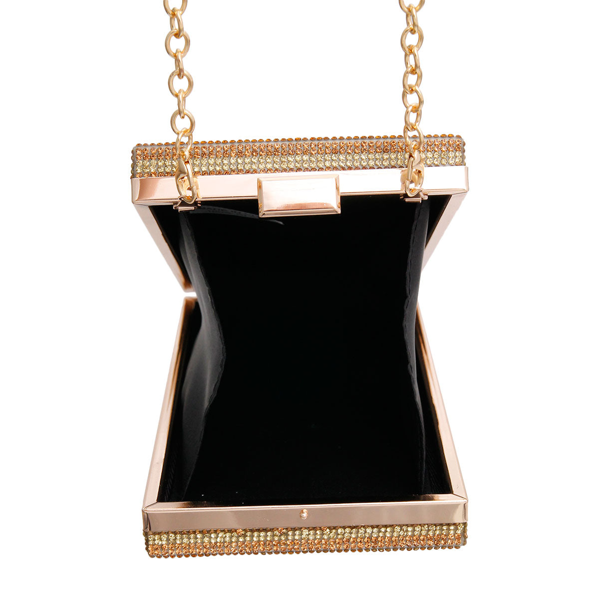 Rectangle Hardcase Clutch Handbag