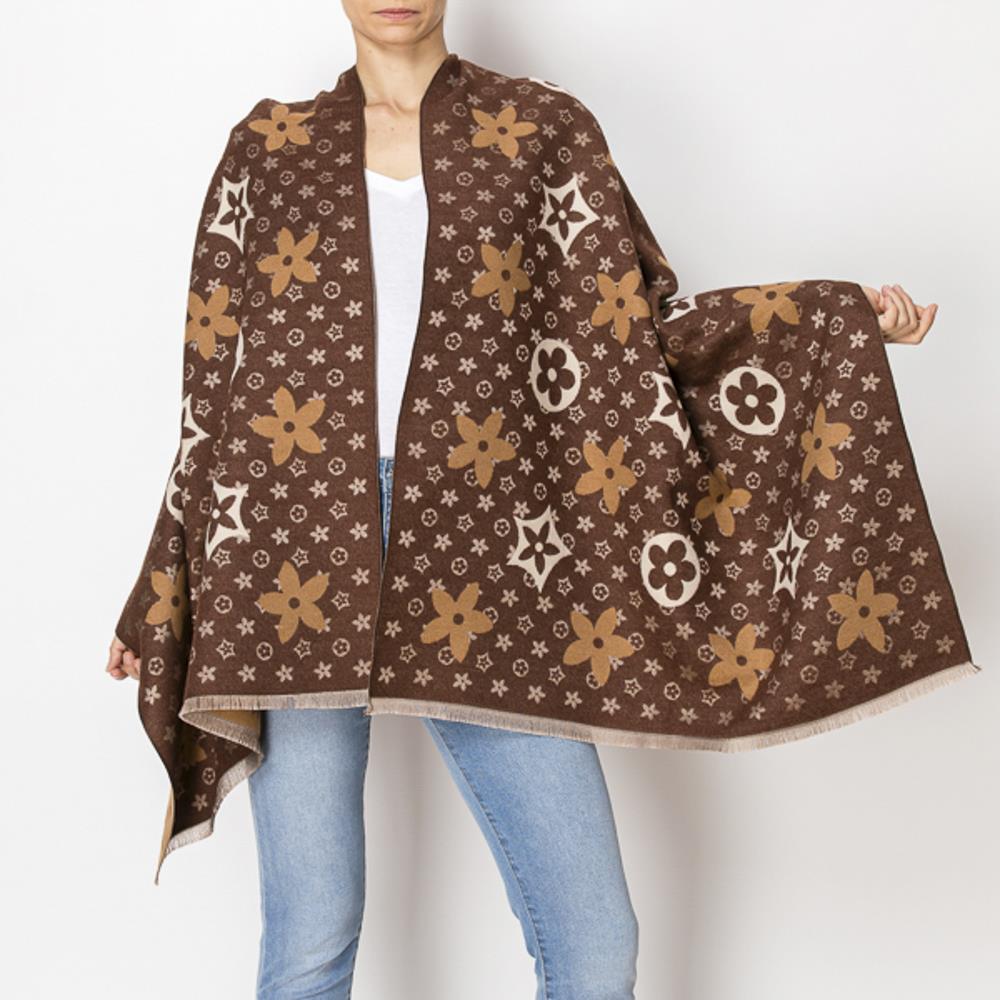 Flower Blanket Shawl