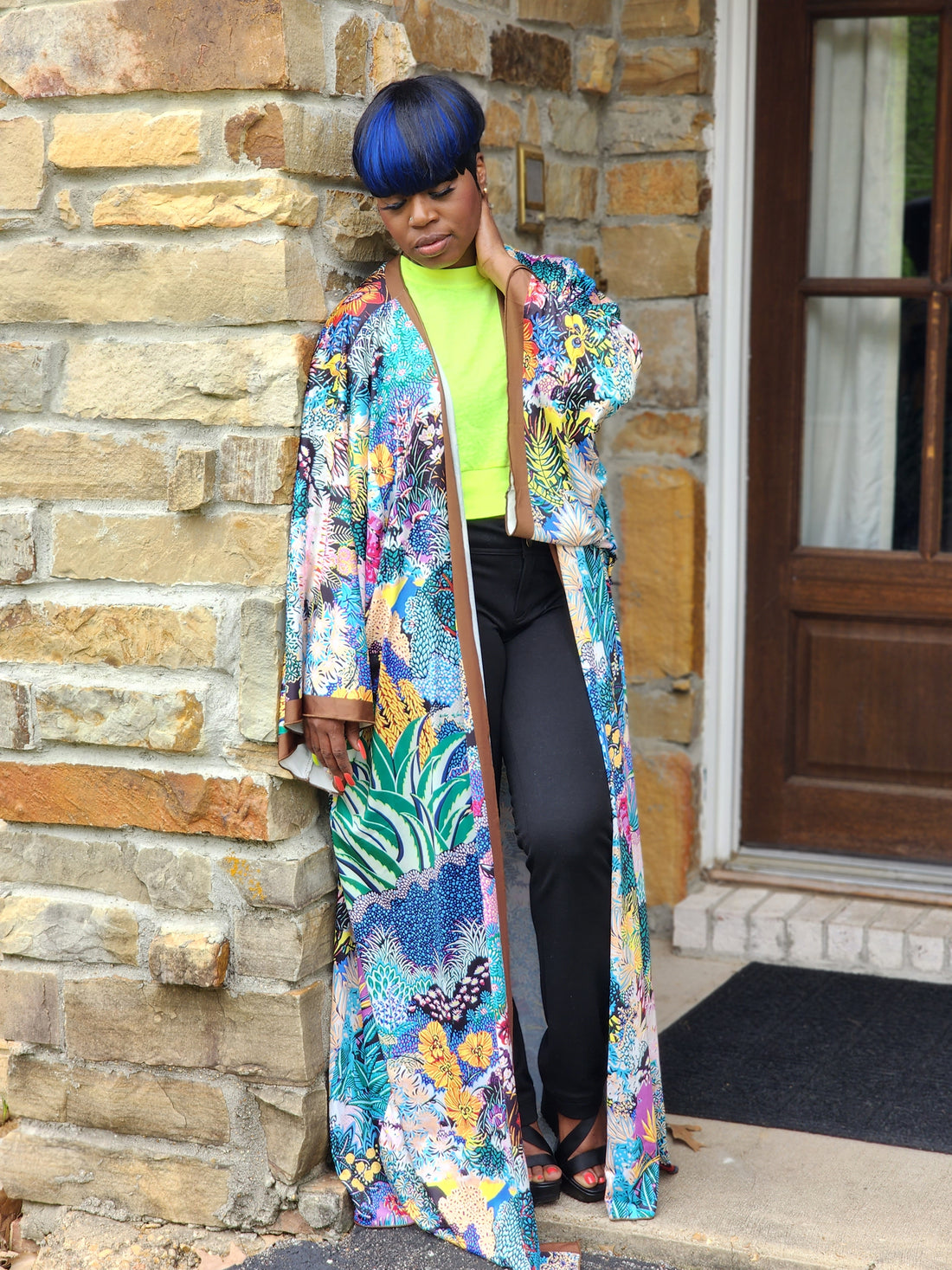 Kimonos/ Dusters can be worn with almost everything