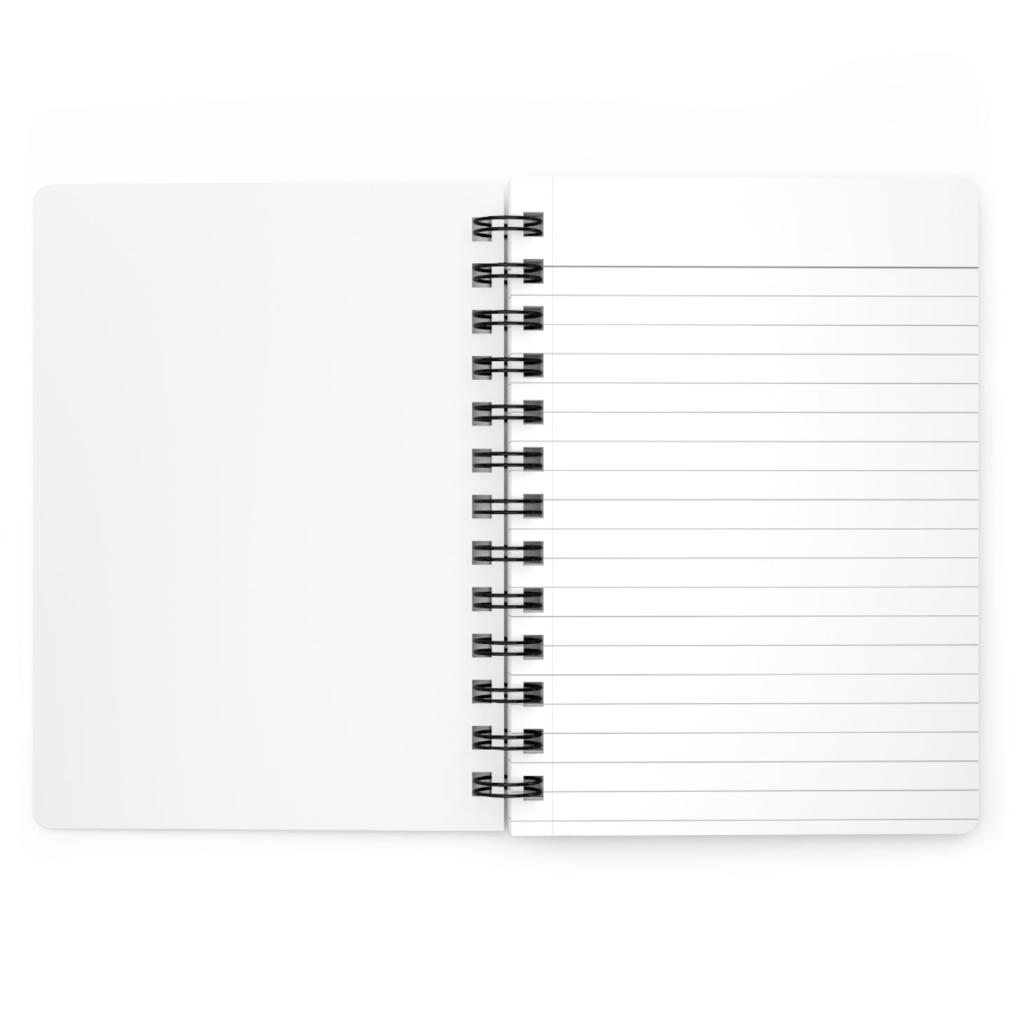 Bold Afrocentric Art Spiral Journal — Fashion Portrait Notebook