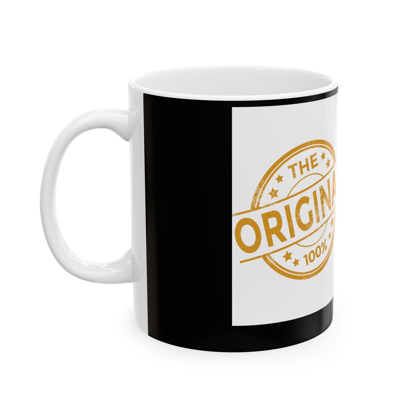 Original 100% Black and White Coffee Mug, Perfect Gift for Coffee Lovers, Unique Kitchen Decor, Ideal for Birthdays and Holidays, [...]