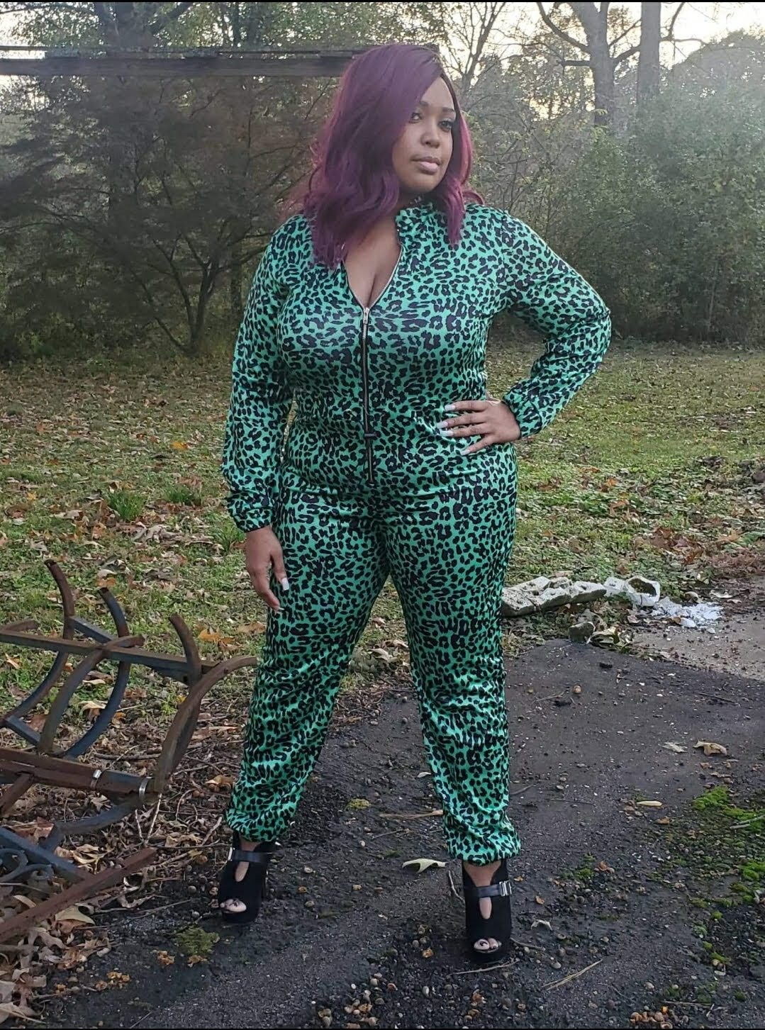 Leopard Jumpsuit